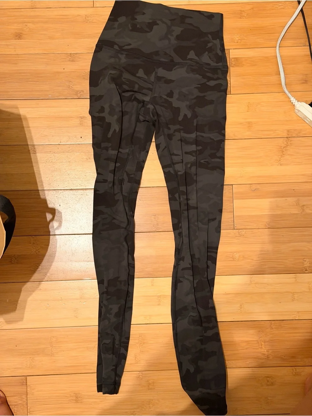 lululemon dark green Camo High-Waist Leggings